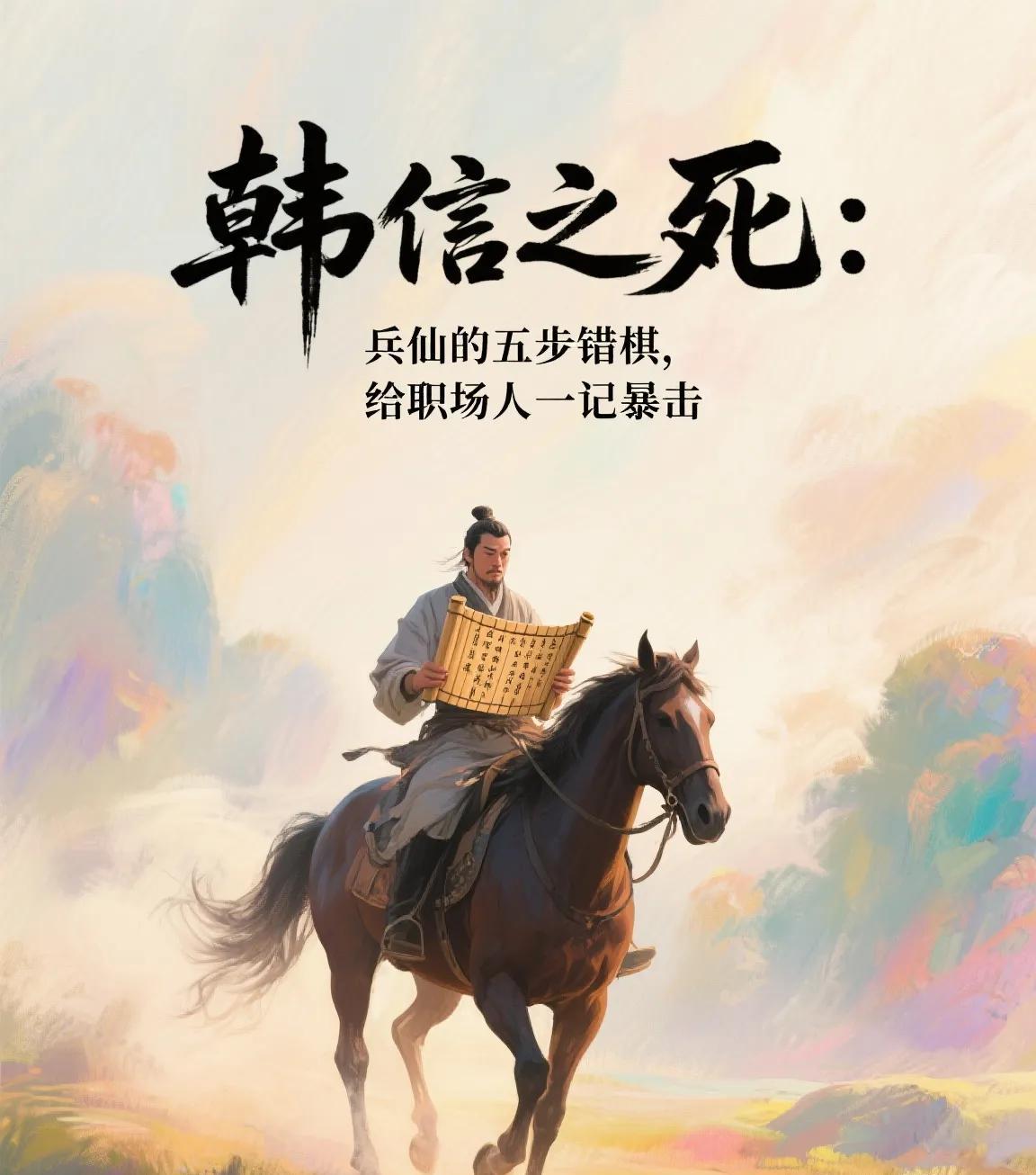 韩信之死：兵仙的五步错棋，给职场人一记暴击
