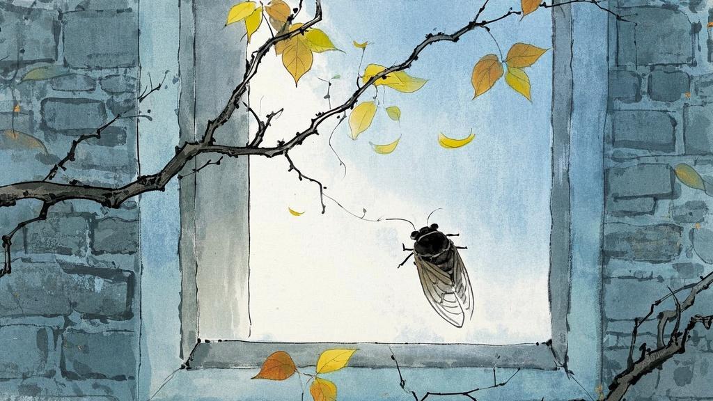 蝉翼上的千年墨痕