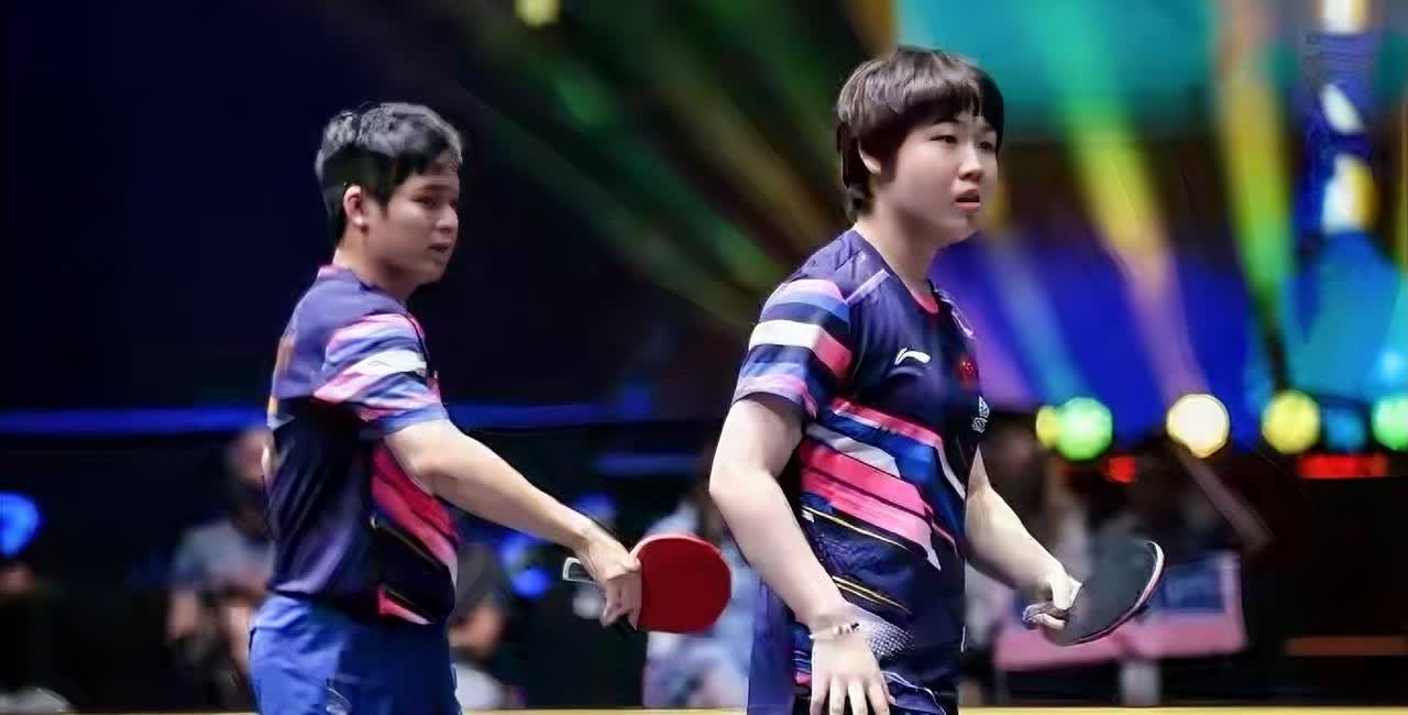 瑞典大满贯赛之林诗栋：
1、混双与蒯曼打进了四强；
2、男双与黄友政打进了八