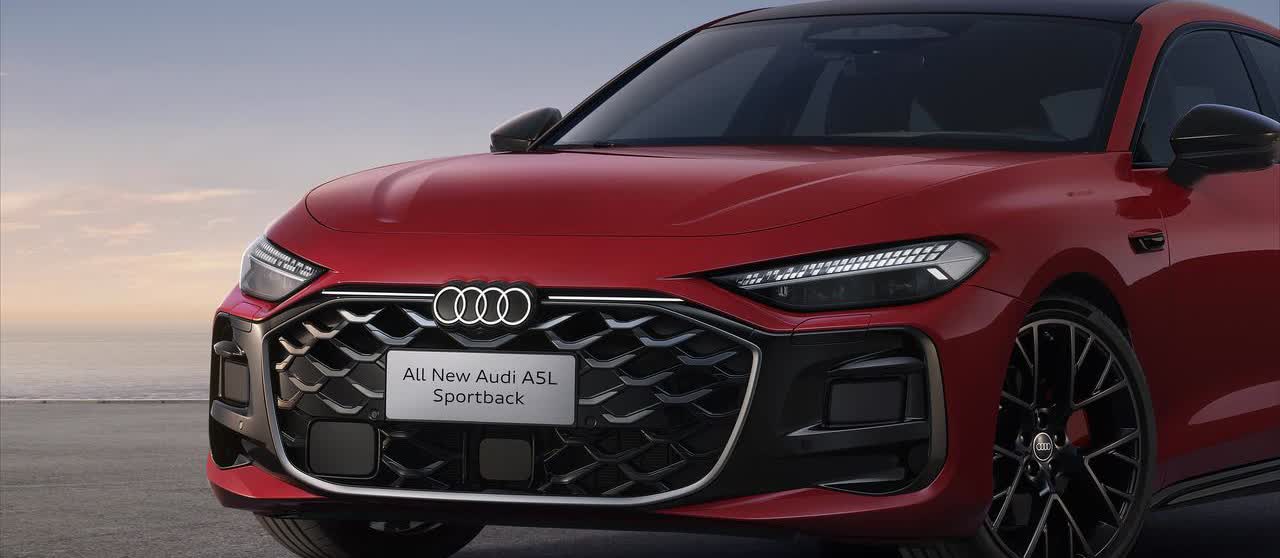 【上汽奥迪A5L Sportback终于来了，起售价25.59万元】燃油车的A5