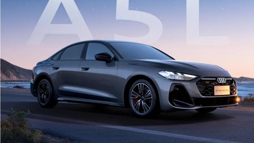 奥迪A5L燃擎星驰版正式上市，新增银河星空顶