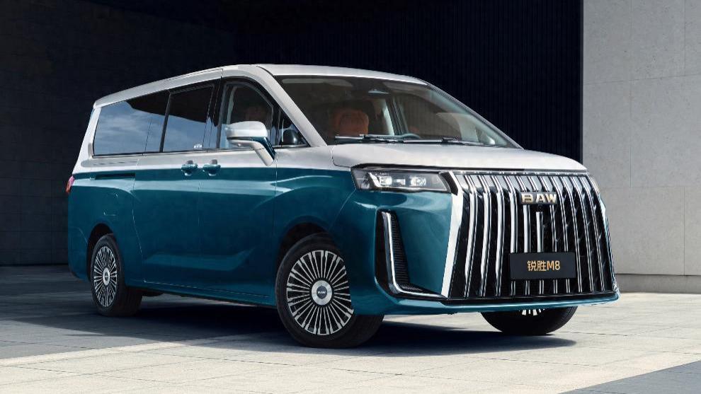 12.98万元起！锐胜M8正式上市，全新大型MPV，提供增程与纯电动力