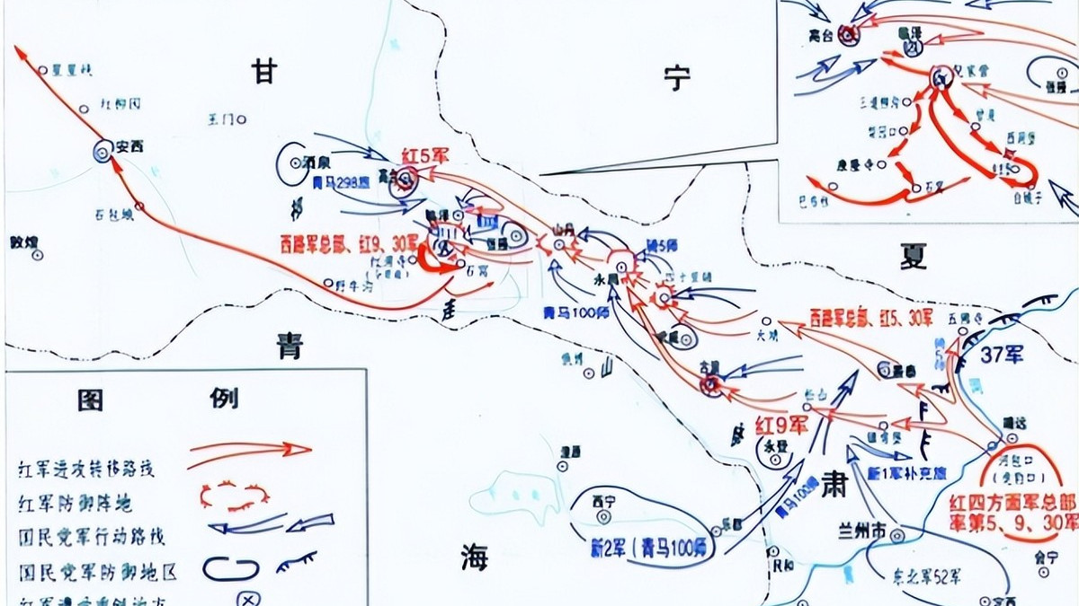 王树声率红军西路军和马家军在古浪鏖战，严重的伤亡使其刻骨铭心