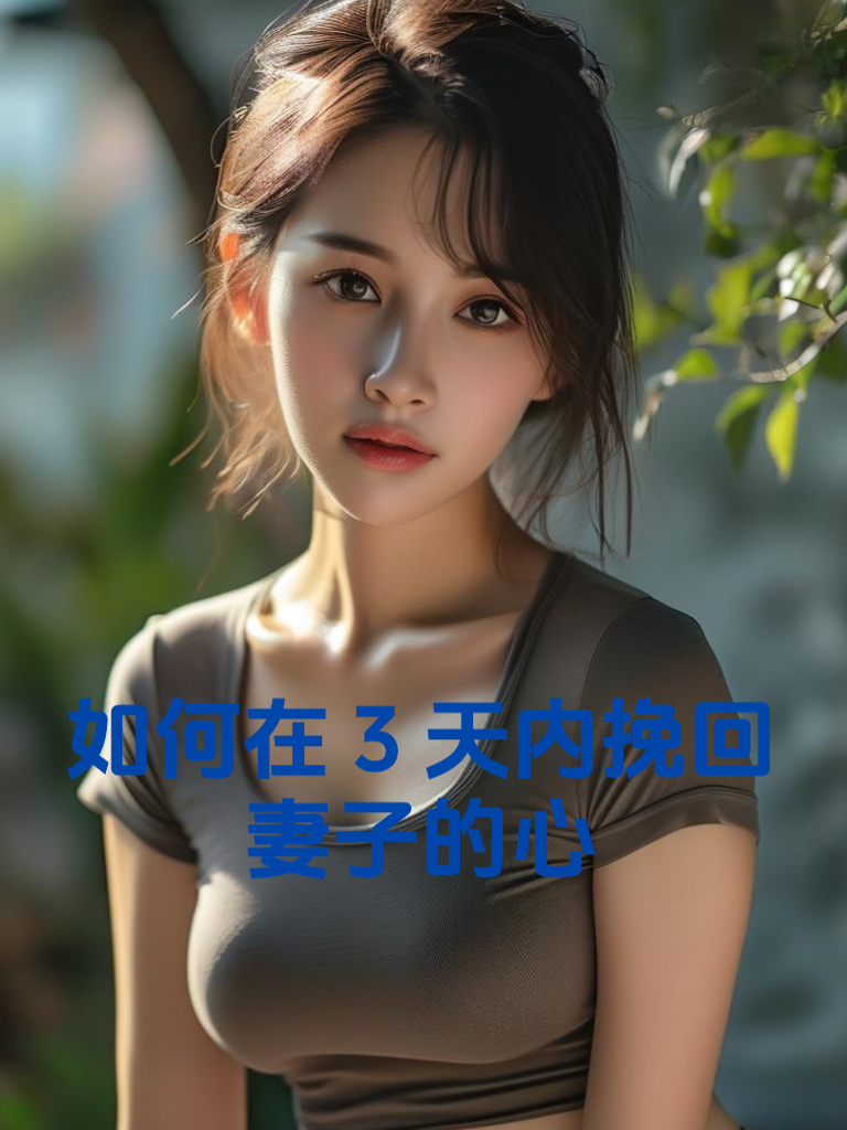 如何在3天内挽回妻子的心