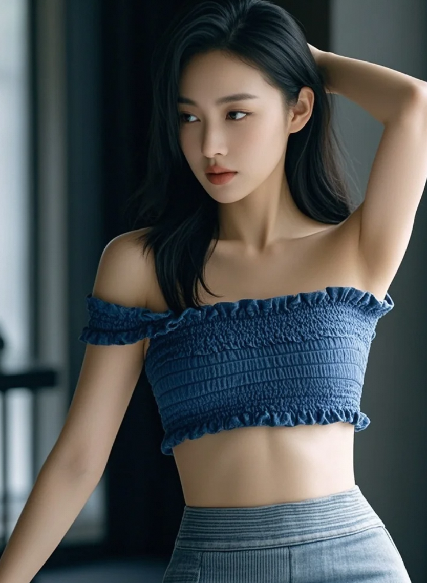 街拍女神，随便一站就是大片！