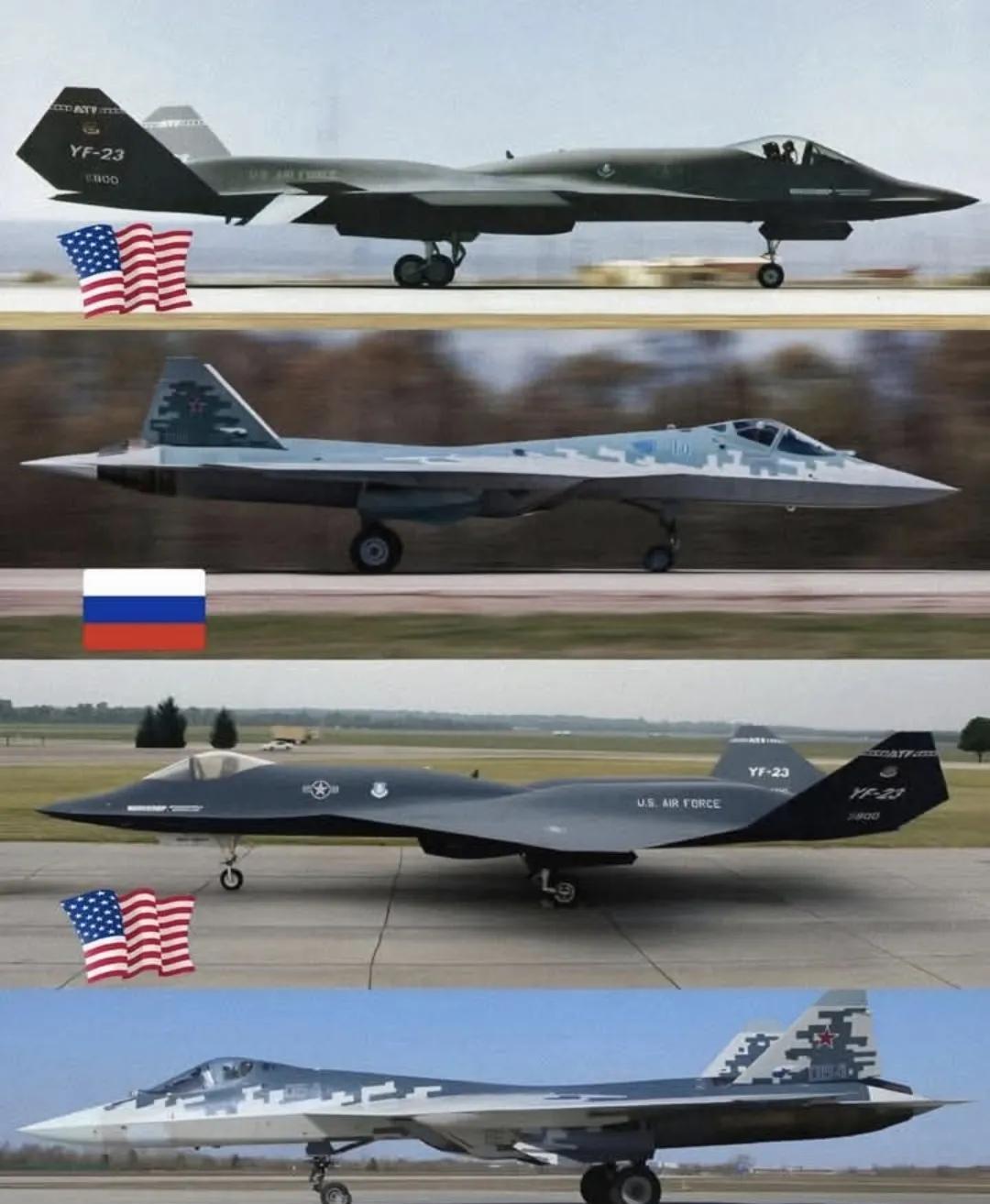 The advanced fighter jets comprise: 