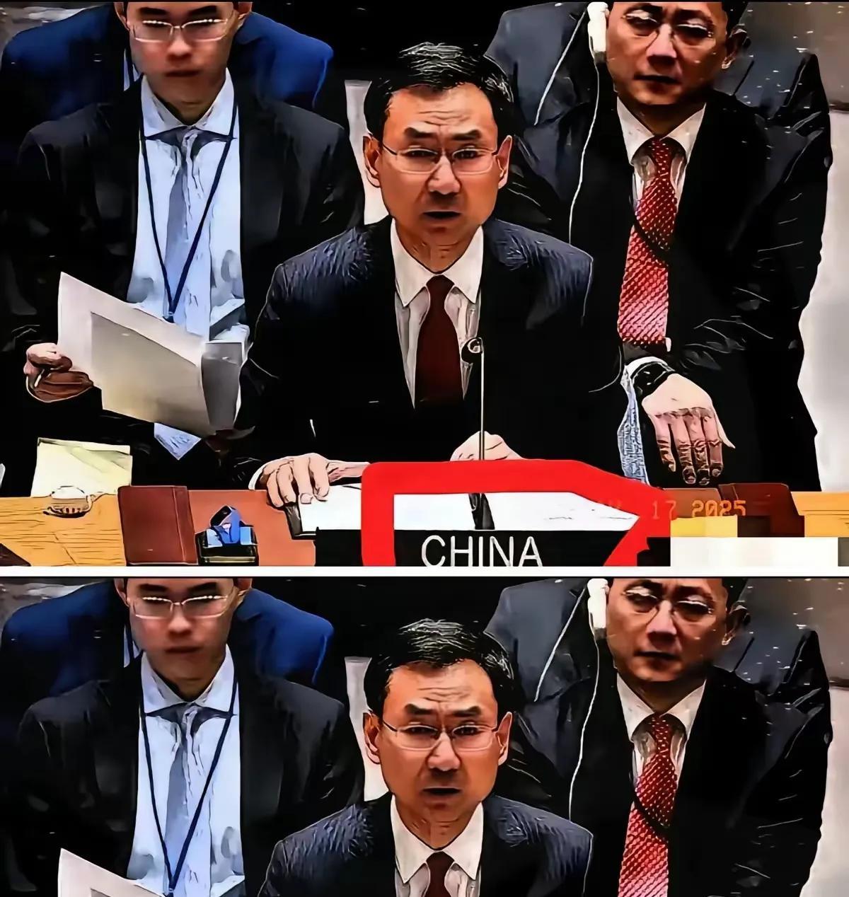 昨天耿爽说话震惊全世界！
是大家一起商量着办事，还是让强国一个人说了算？”——耿