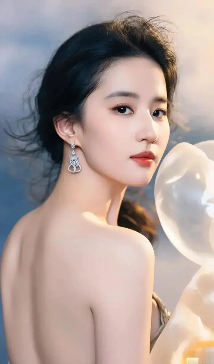 刘亦菲露背照片什么水平？
