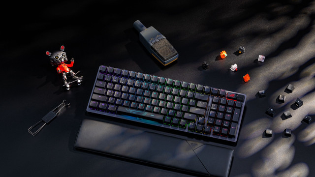 ROG游侠2 98无线键盘：实用性和观赏性高度融洽