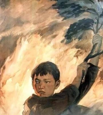 1988年，15岁赖宁因扑救山火牺牲，随后他的故事被收入教材。可是2012年又将