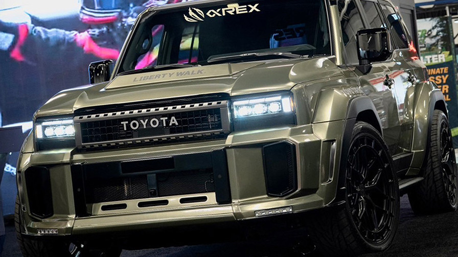 丰田Land Cruiser 250 Liberty Walk套件上身！