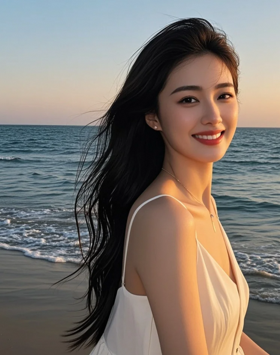 当世界渐暗，她的裙角仍闪烁着霞光