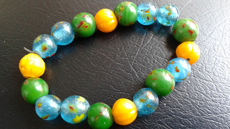 解锁古法琉璃手串搭配密码，美出独特韵味