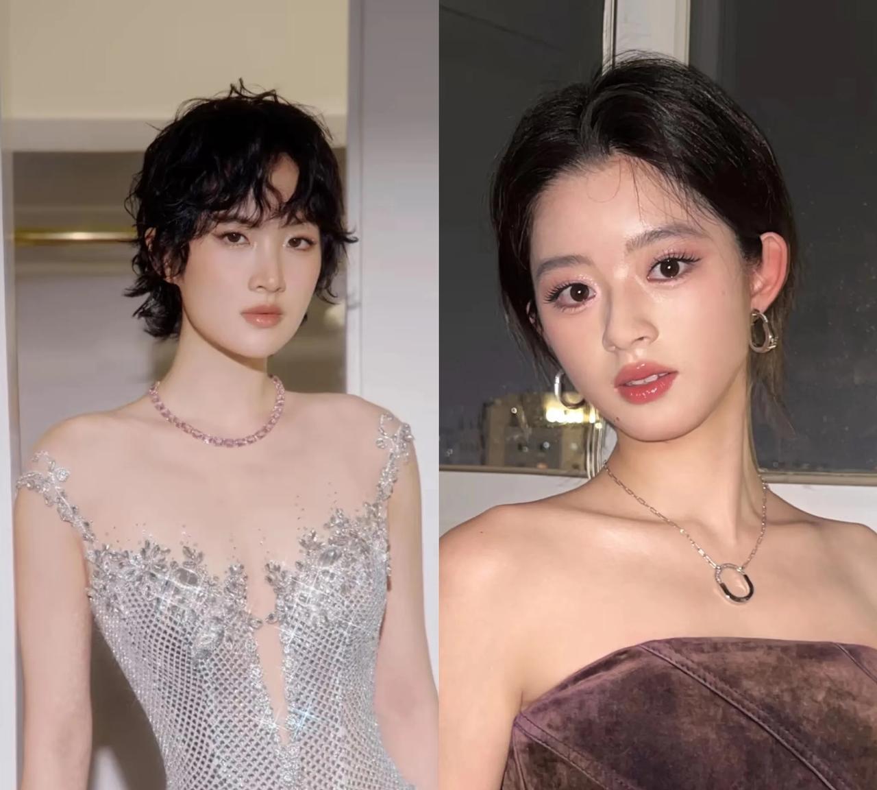 姚安娜家有钱吧？但是她从2021年进入演艺圈，到现在平均一年拍不到2部；
黄杨钿