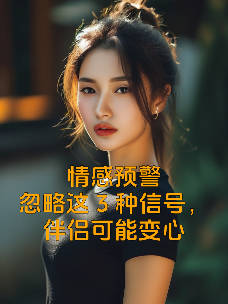 情感预警：忽略这3种信号，伴侣可能变心