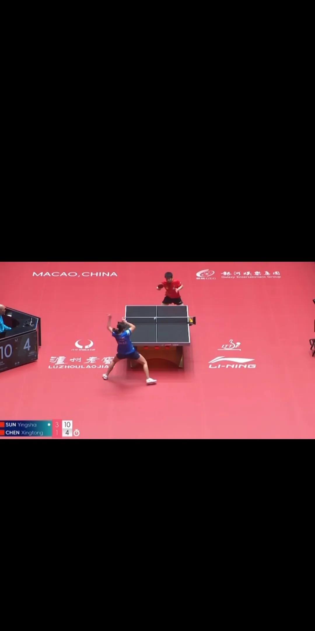 孙颖莎4 - 1战胜陈幸同晋级决赛，这结果并不意外。孙颖莎世界排名第一，过往战绩