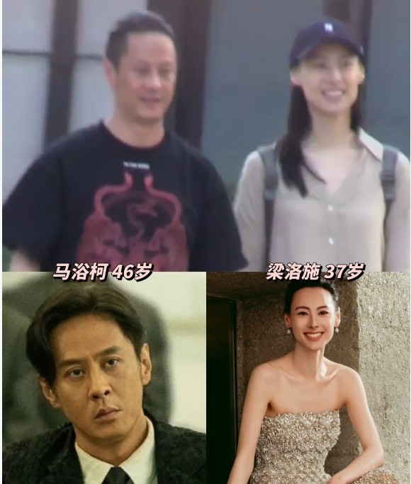 梁洛施新恋情，这男的好眼熟啊