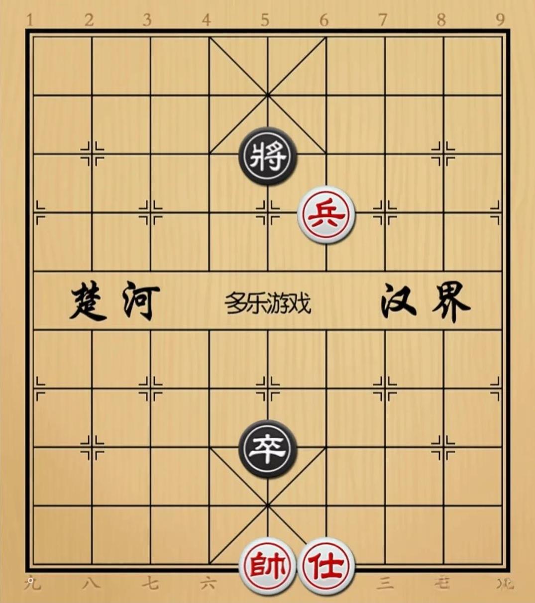 象棋：俩小猴对捉老将 谁能蹦来谁能跳
如图红先手！
这棋有意思了，红黑双方都是只
