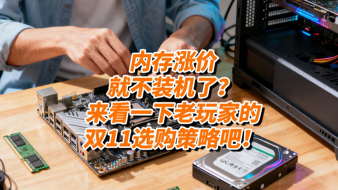 内存涨价就不装机了？来看一下老玩家的双11选购策略吧！