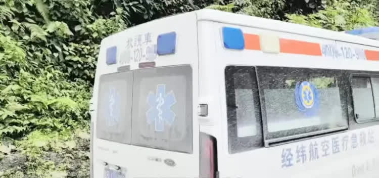 海南牌照救护车西藏游玩，警笛一开，前方车辆纷纷避让。
这阵势，不知道的还以为是