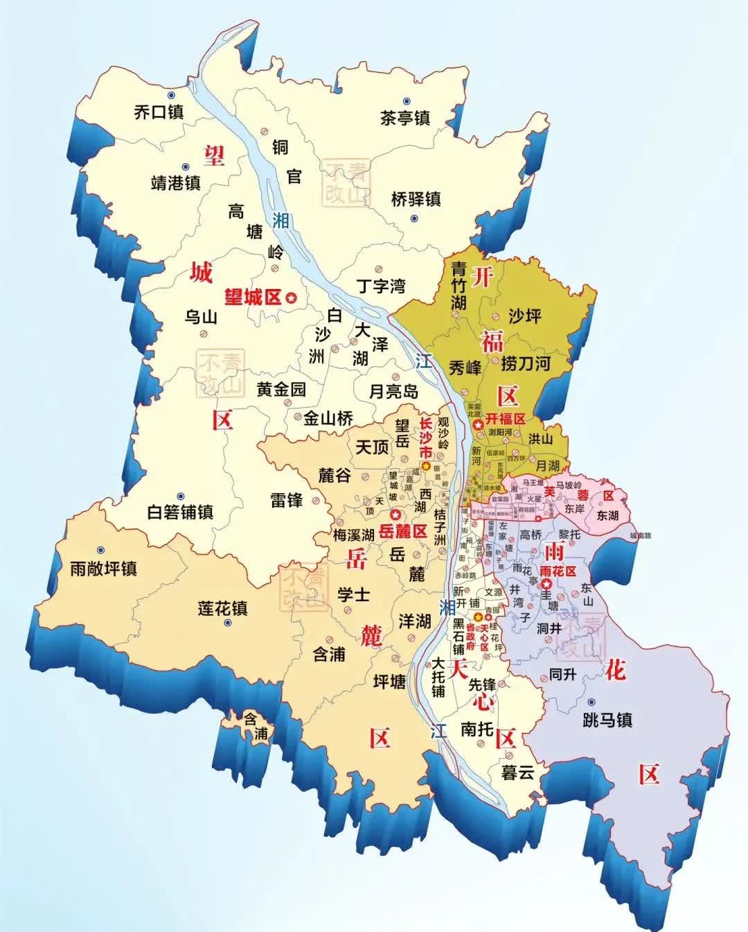 在长沙的六个区当中，面积最大的是望城区。之所以这么说，在于望城区原先是望城县，2