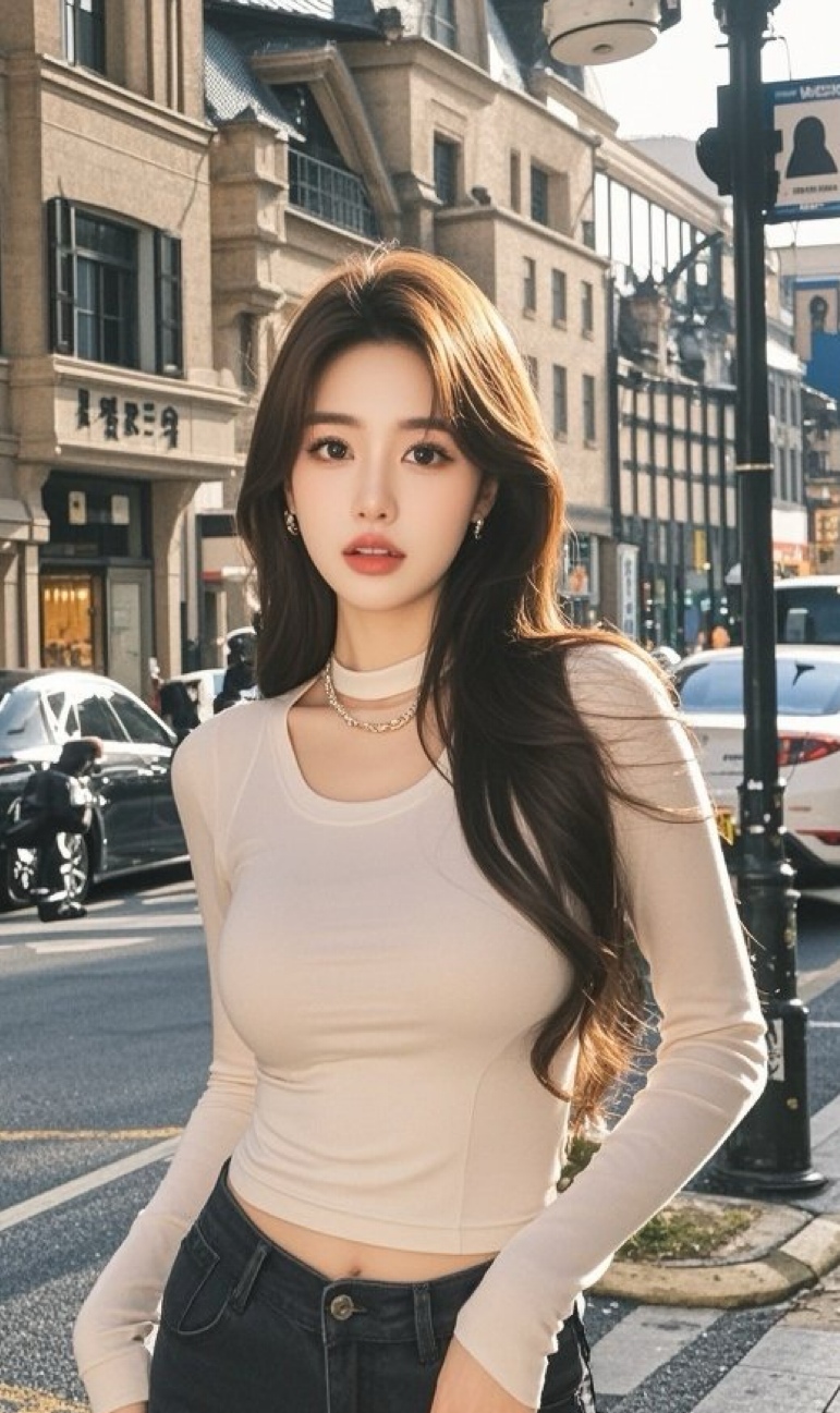 甜妹主播随手定格，韩系颜值轻松美上热搜