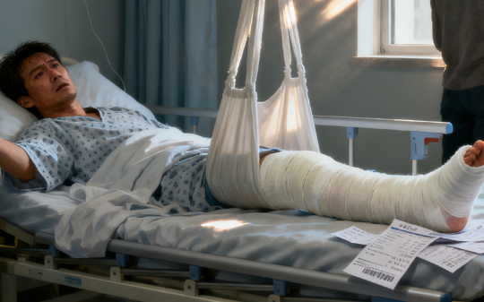 丈夫偷偷养小三25年，工资13420一分不剩全给她，我装傻充愣，等他摔断腿躺床上动弹不得