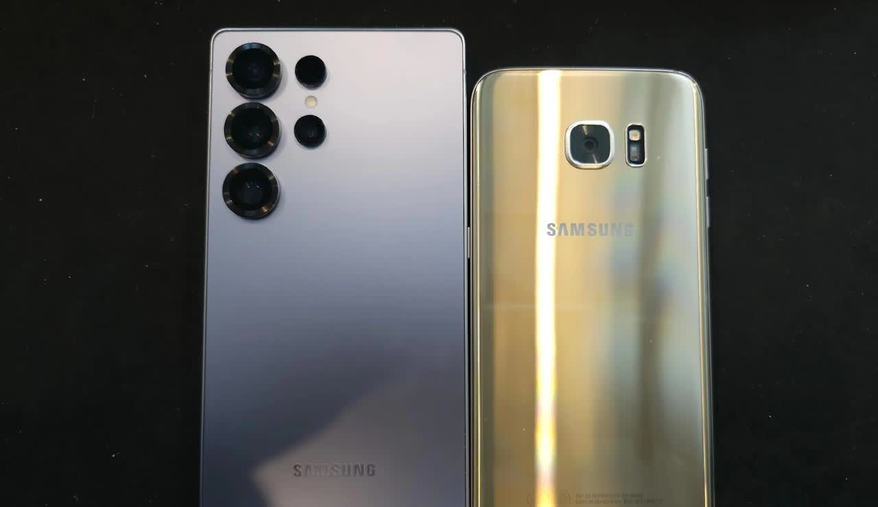 从s7edge 用到了现如今的s25u 刚好是两个时代交接。 s6e开始三星开始