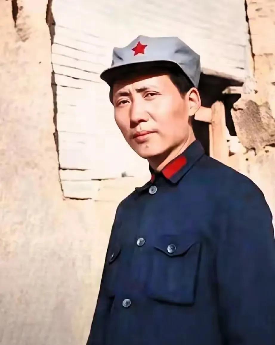 伟大领袖毛主席最潇洒的一张照片，也是毛主席自己最中意的一张。