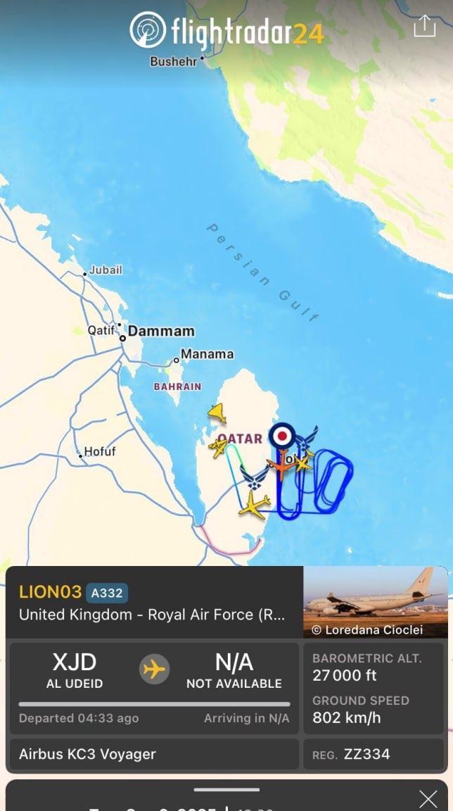 国际笑话
在以色列空军空袭多哈期间，卡塔尔的F-15QA战斗机从阿尔乌代德基地起