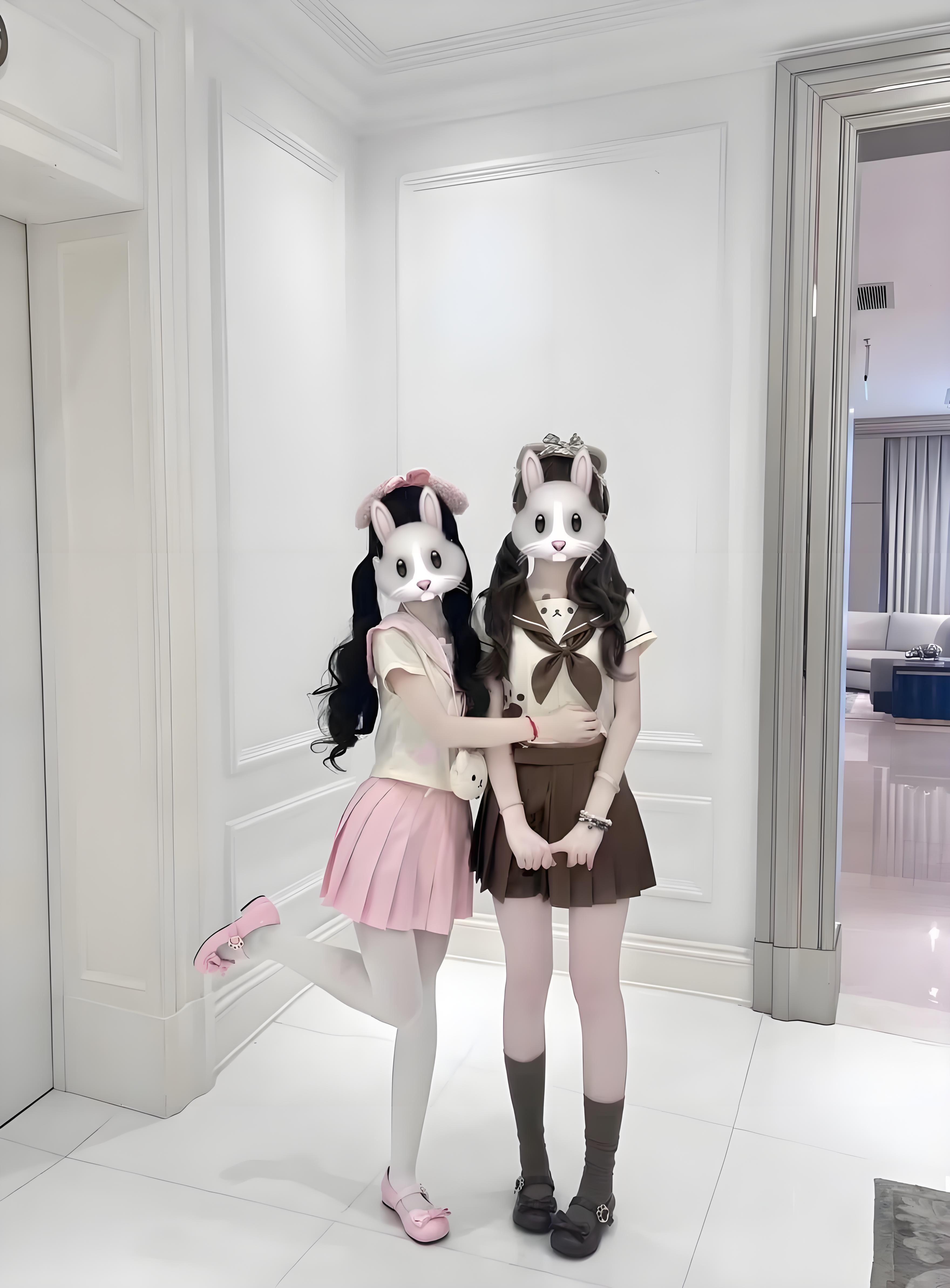 现在的年轻女孩穿搭越来越大胆，这在以前是不敢想象的，哪怕身为女孩子都有点羡慕这身