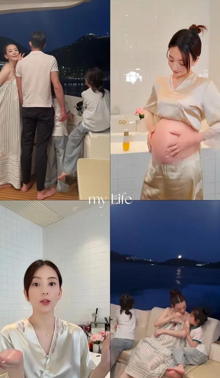 看方媛肚子的形状，
这胎肯定是儿子，
郭富城打破了格局，
四大天王终于不全是岳父