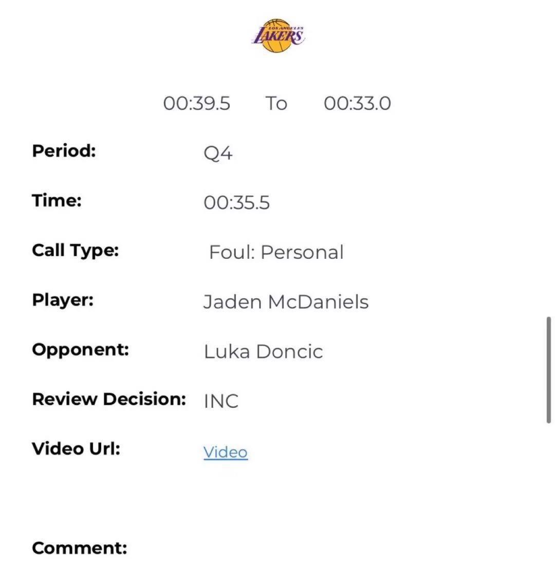 湖人被坑，NBA承认G4存在错误判罚
NBA确认，湖人对森林狼G4的比赛还剩35