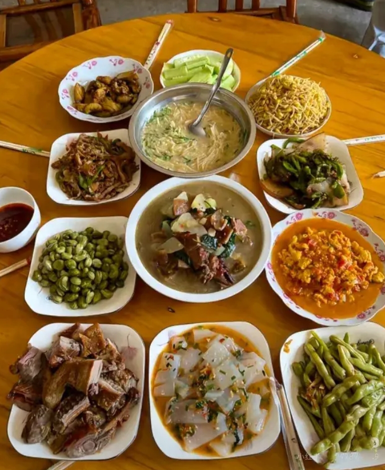 这一桌是北方菜还是南方菜？