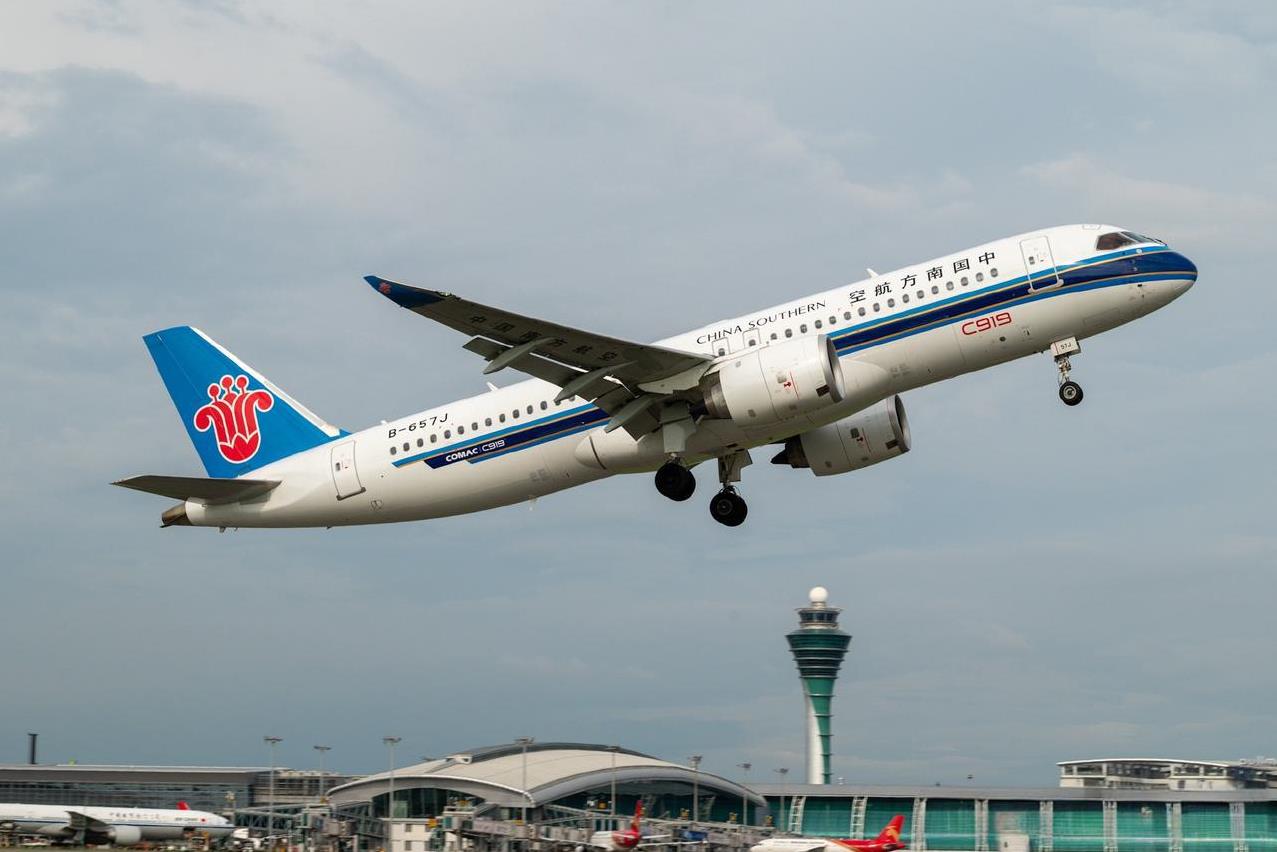 中国南航再进一架A321nx客机！真不错啊！最近南航除了在919的引进上有点滞后