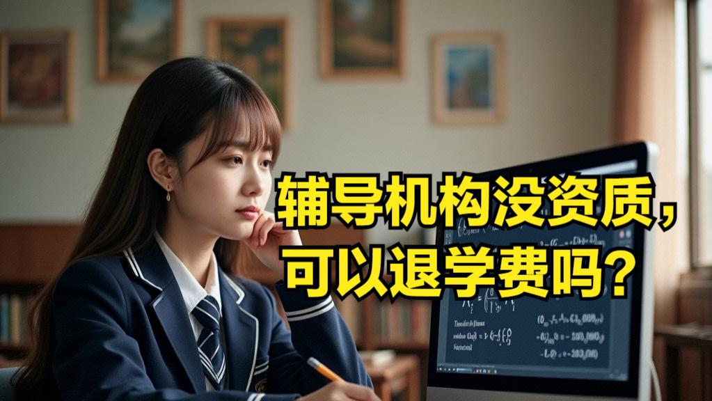 培训结束才发现机构没办学资质，可以退学费吗？法院判了！