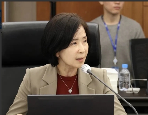 7月26日，韩国在野党国民力量党对李在明总统重新提名郑东泳为统一部长官、安圭佰为