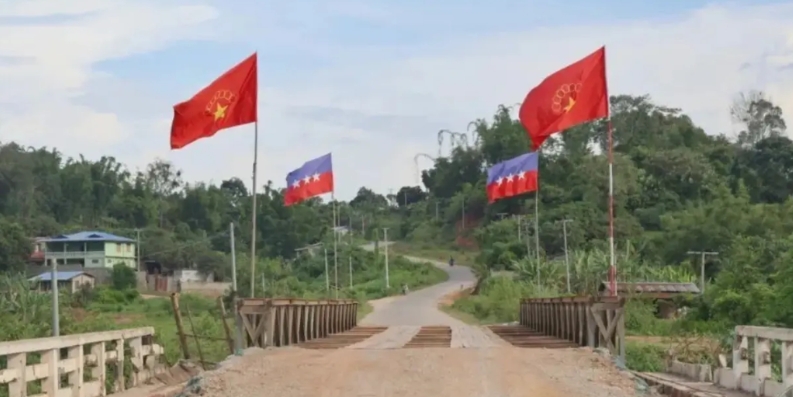 果敢同盟军在控制的木邦县境内，将所有战争中毁坏的桥梁，挨个修整完毕，重新恢复运营