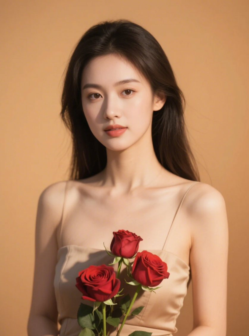 她与玫瑰的对话，是邂逅，还是一场蓄谋已久的浪漫？
