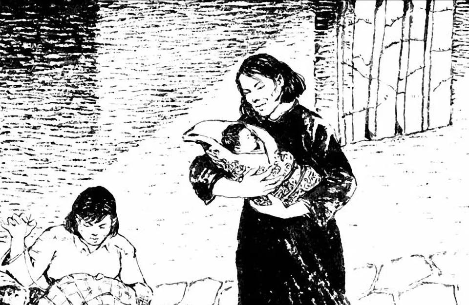 1948年9月，特务将竹筷子夹上挺着7个月大肚子的左绍英的手指，逼她说出丈夫的下