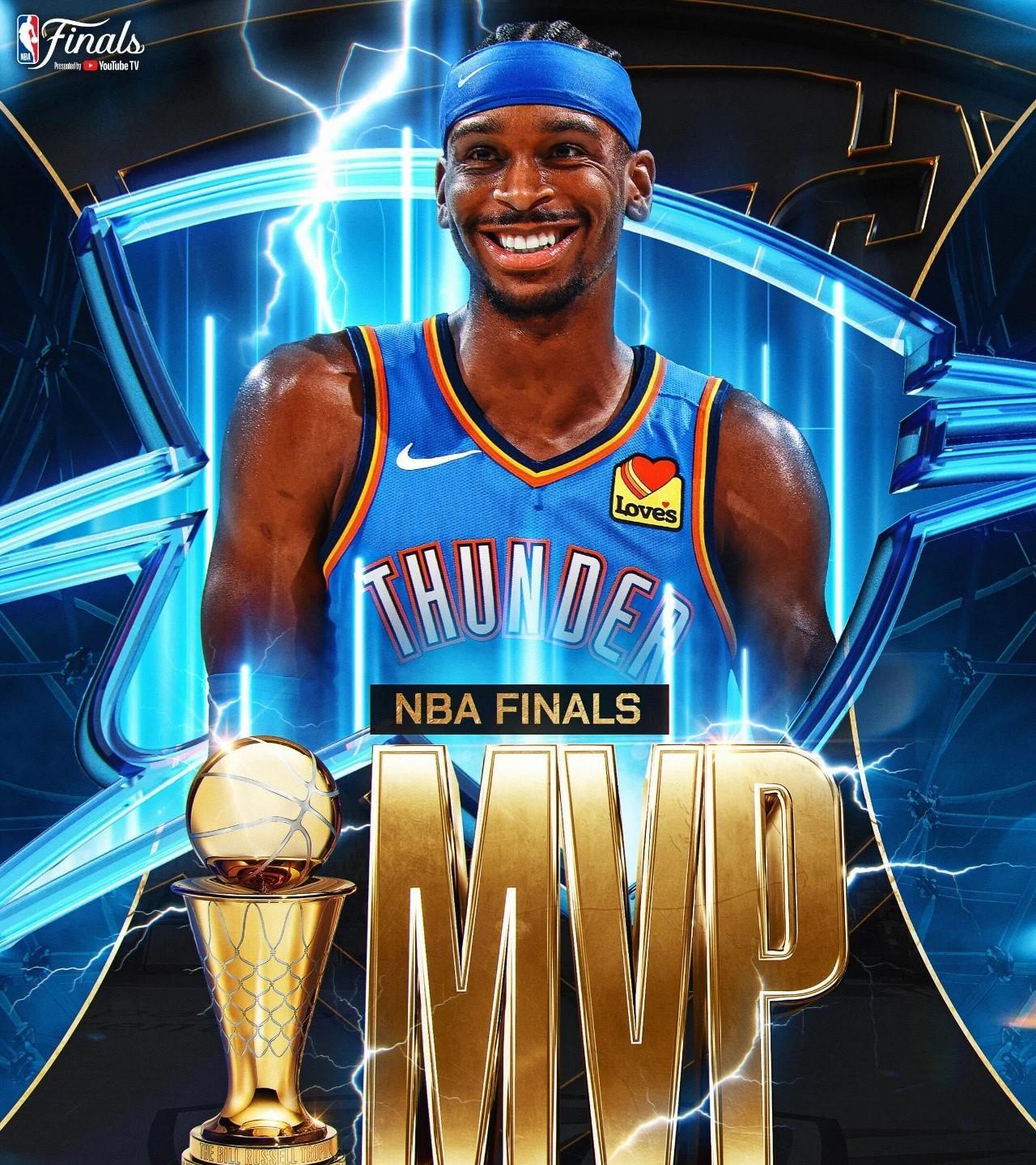 亚历山大封神夜！单赛季包揽MVP+得分王+FMVP，历史第4人诞生！
史诗加冕