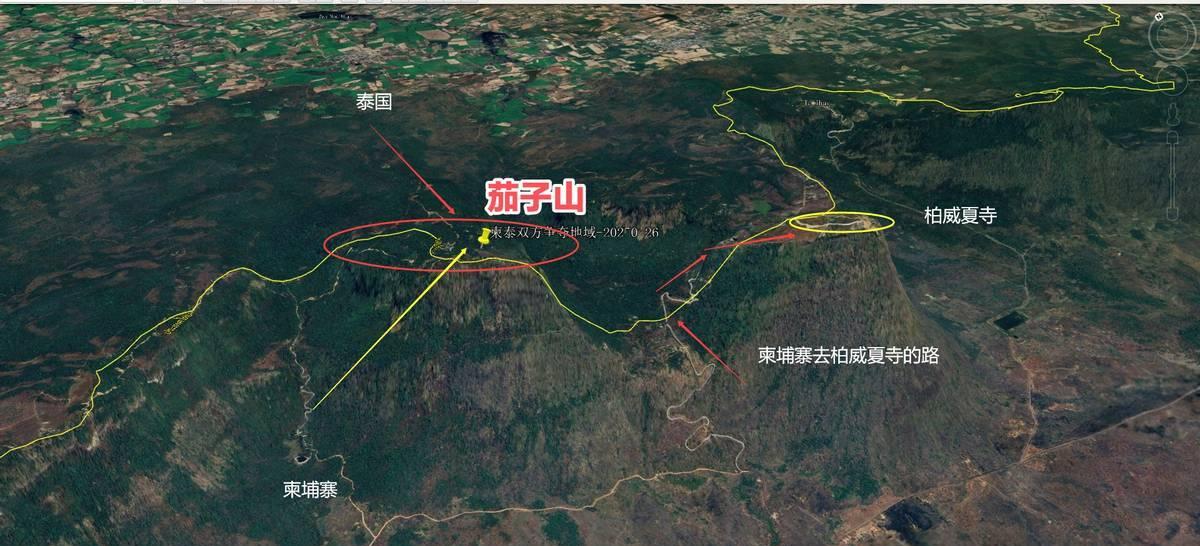 泰军夺下关键高地，山头插起泰国旗；驻守争议地区的柬军，或面临灭顶之灾
当地时间2