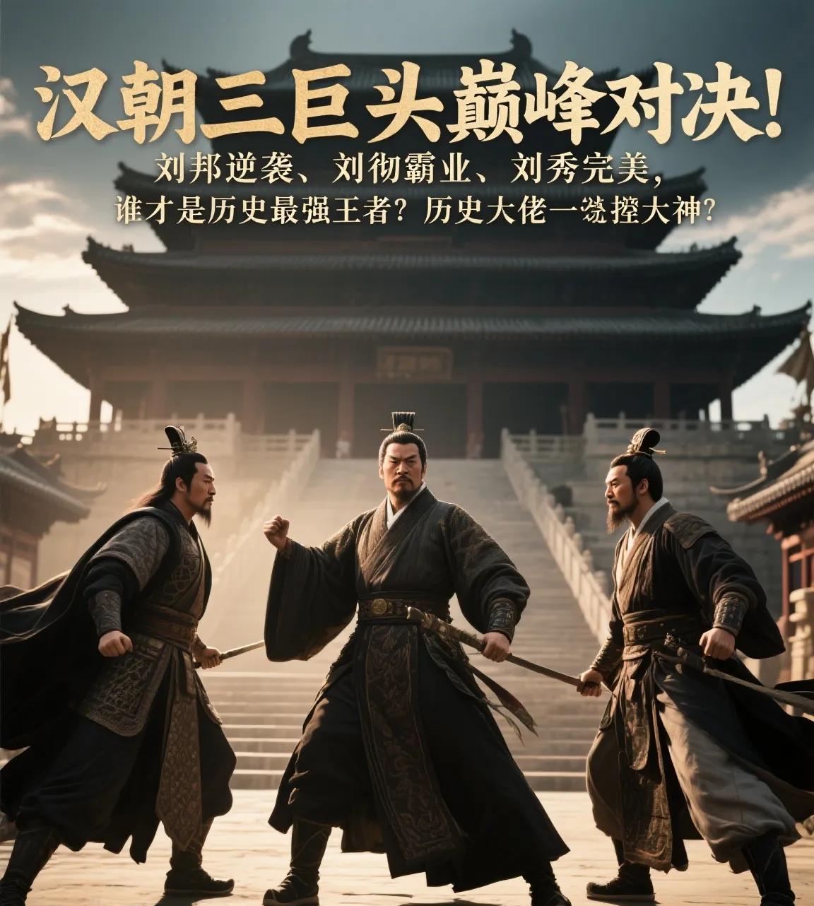 史家魏新一语点透三人特质：“刘邦为乱世开生路，刘彻为盛世铸魂魄，刘秀为治世树典范