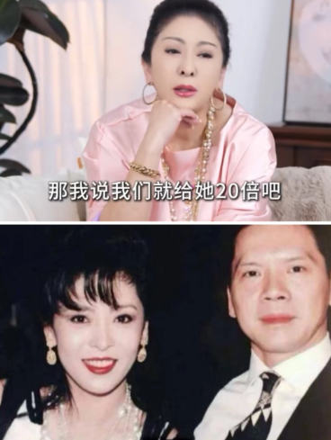 万万没想到，
向太陈岚对情敌这么大方，
不仅答应养向华强前妻丁佩一辈子，还给了约