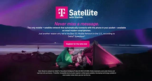 t mobile正式推出星链直连手机服务。
