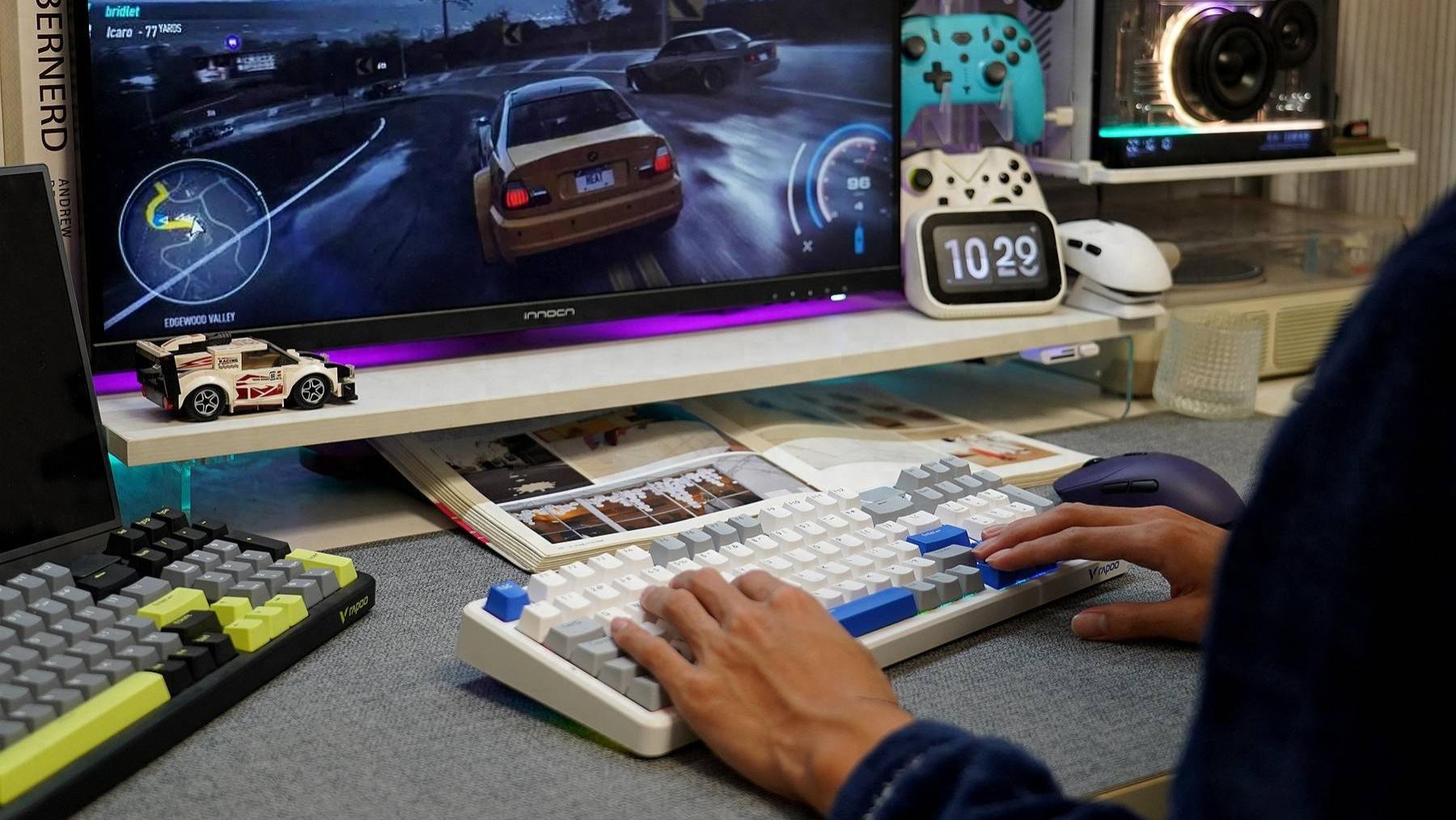 键鼠客制化难选？雷柏VT9 MAX+V700DIY-98长续航版最强续航无线键鼠套装：理想入门组合