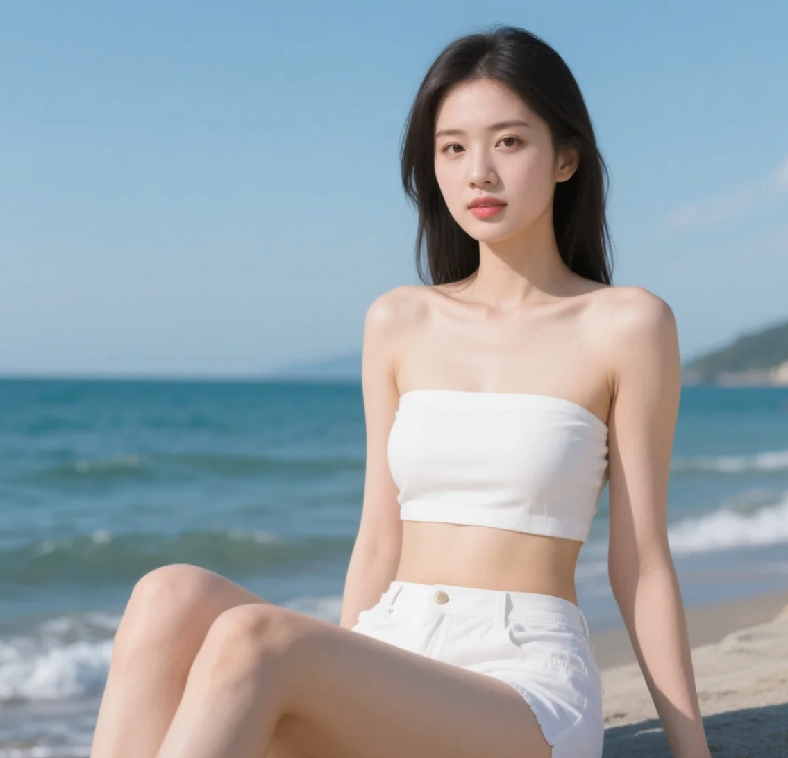 你以为我晒黑了，是阳光太热情了