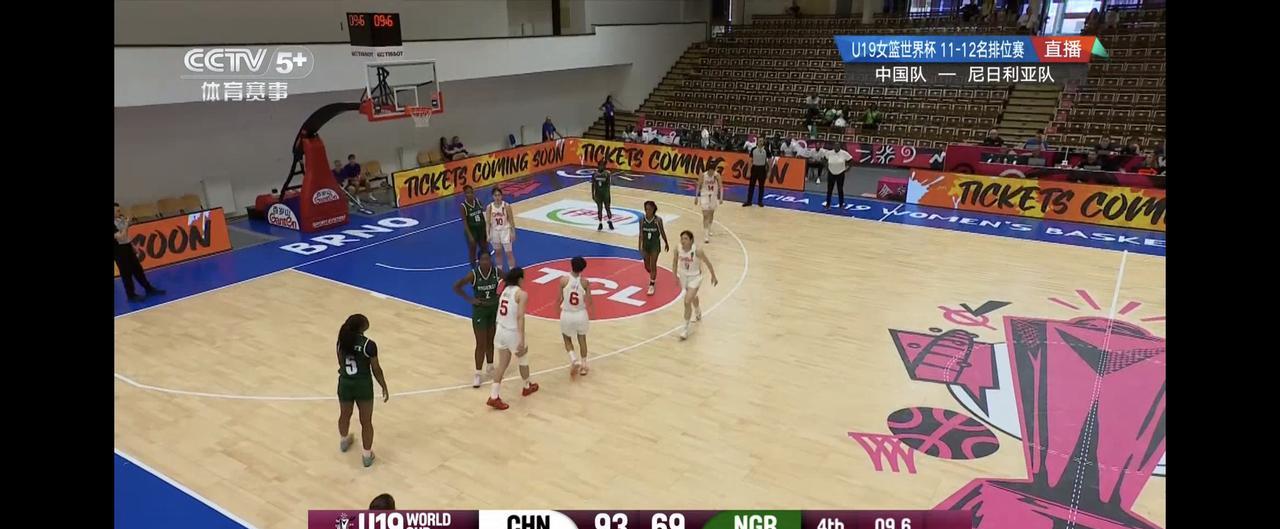 中国U19女篮有些可惜啊！
就在刚刚，以96:71战胜了尼日利亚U19女篮！
（