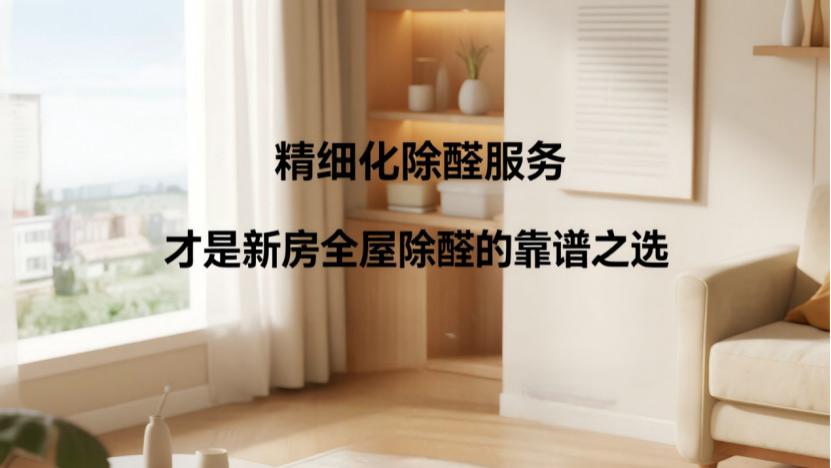 除甲醛方法大起底：分清治标与治本，避开很多坑