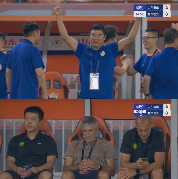 韩鹏终于一战成名了！看到赛迪恩这表情，想起被拜仁踢8:2的时候！
果然11打11